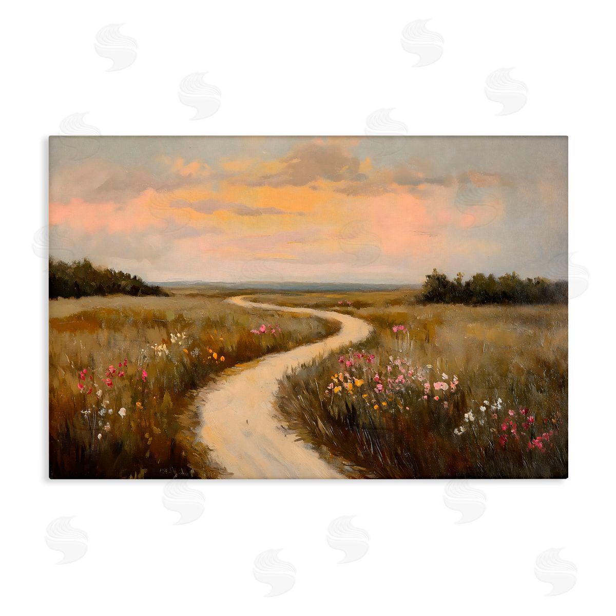 Franklyn Gregory Path To Sunset View Canvas Wall Art Print