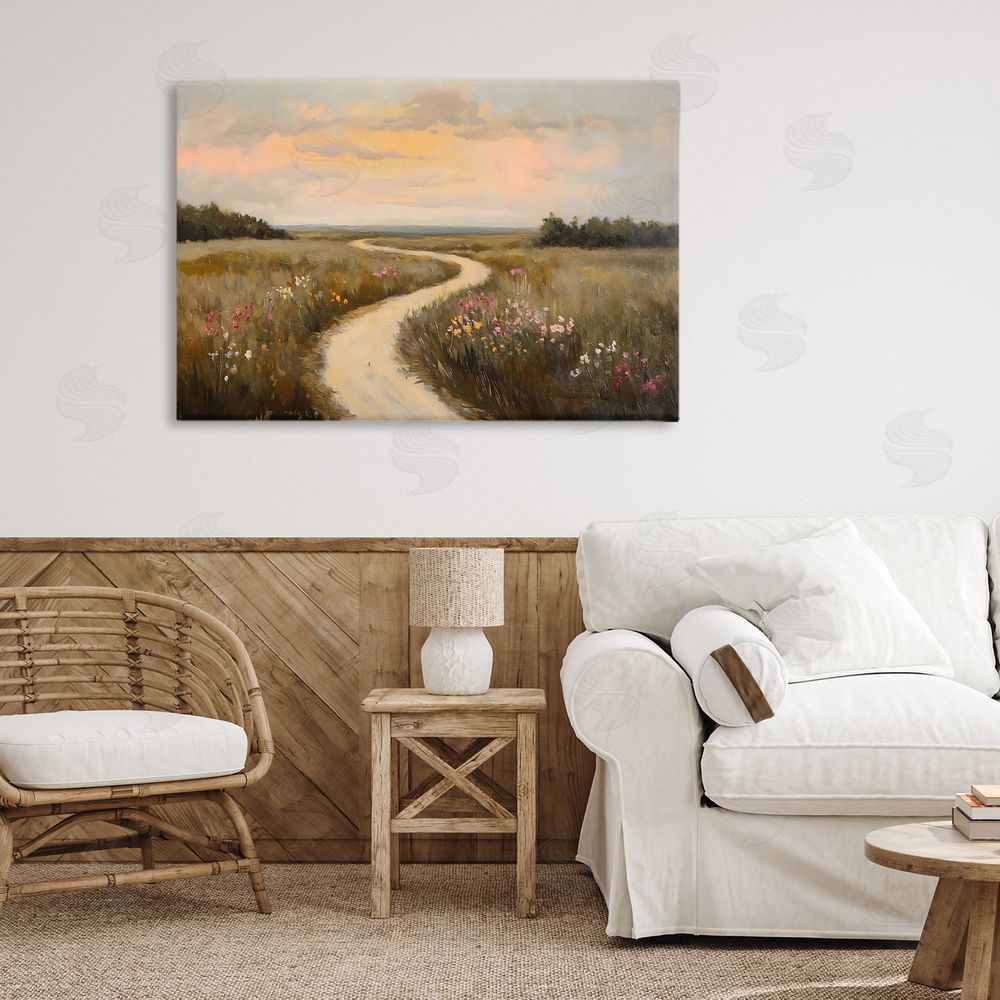 Franklyn Gregory Path To Sunset View Canvas Art on Wall