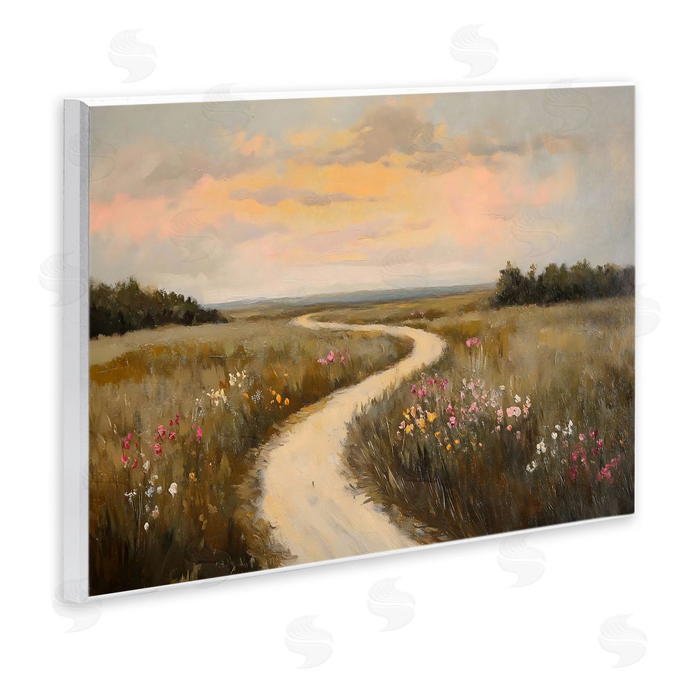 Franklyn Gregory Path To Sunset View Wall Plaque Art Print