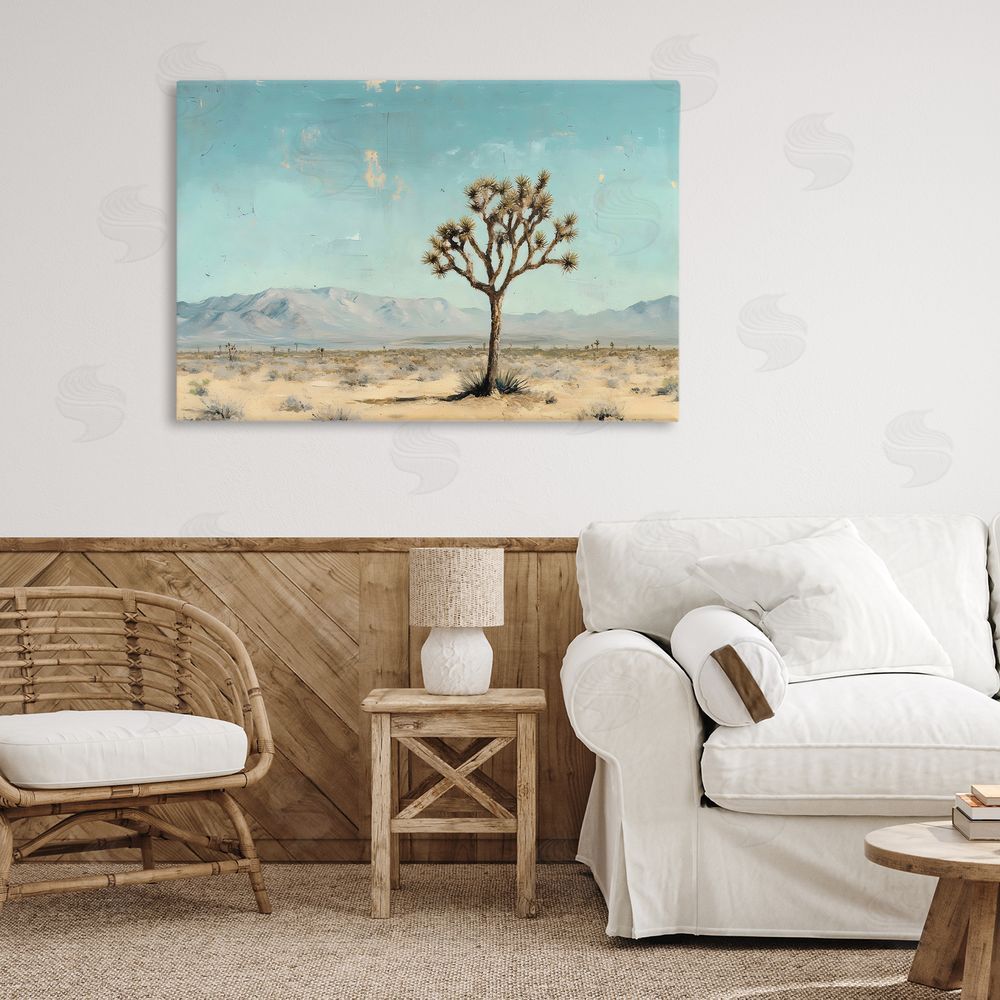 Franklyn Gregory Stretch Of Desert Expanse Canvas Art on Wall