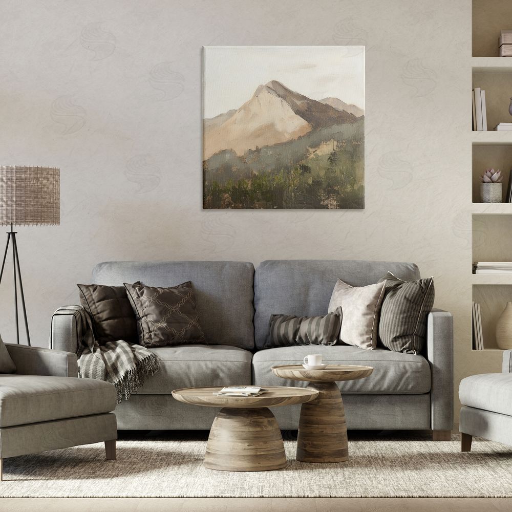 Petal Prints Design Sierra Mountain Landscape Canvas Art on Wall