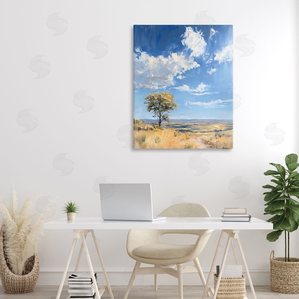 Franklyn Gregory Vast Landscape Splendor Canvas Art on Wall
