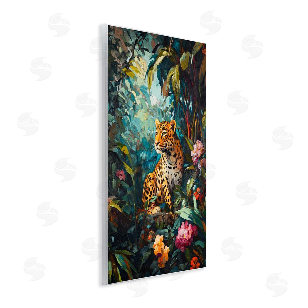 Petal Prints Design Wild Side Jungle Cheetah Wall Plaque Art Print