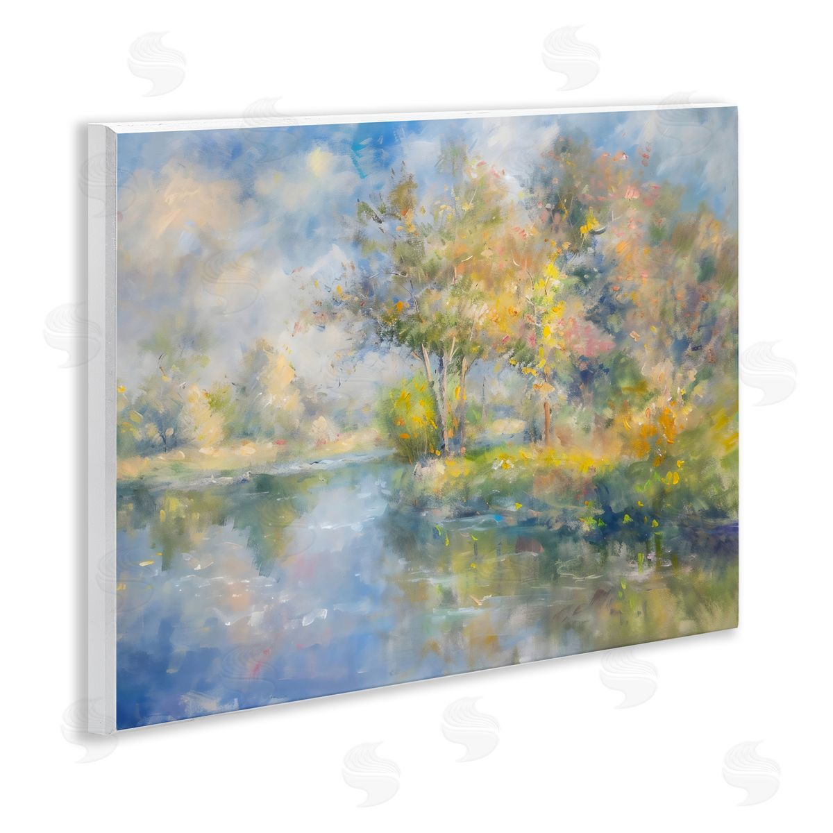 Creative Studio Colors By The Water Wall Plaque Art Print