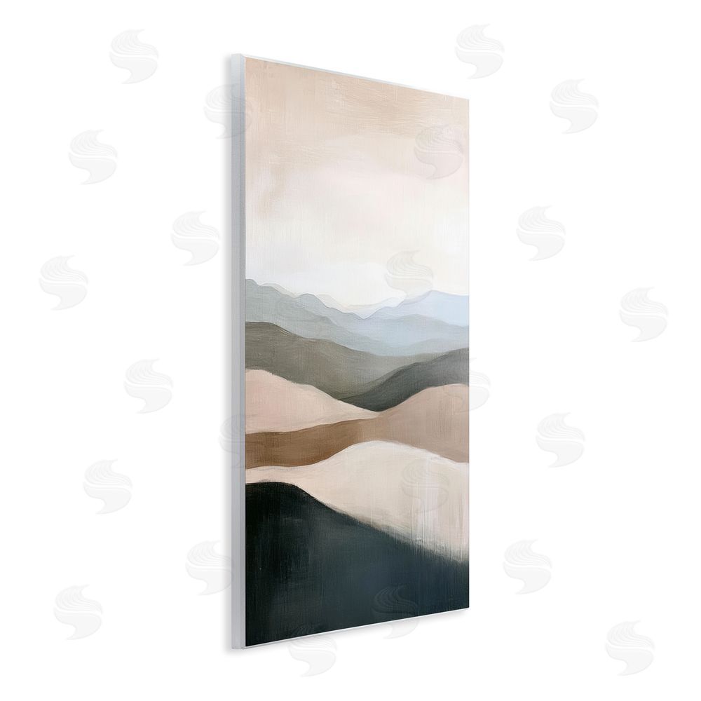 Petal Prints Design Desert Dunes Layered Hills Wall Plaque Art Print