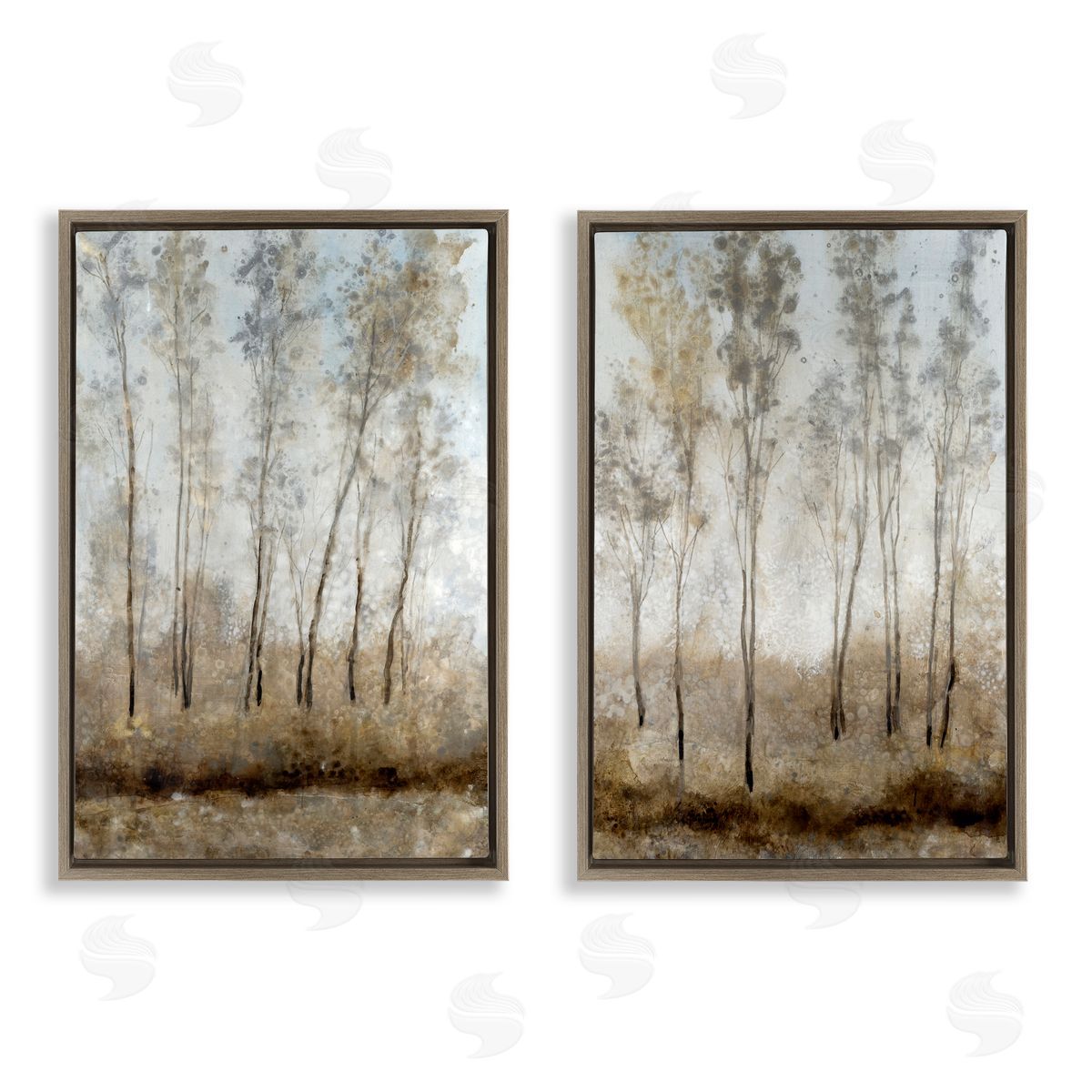 Tim OToole Woodland with Natural Light Canvas Wall Art Print