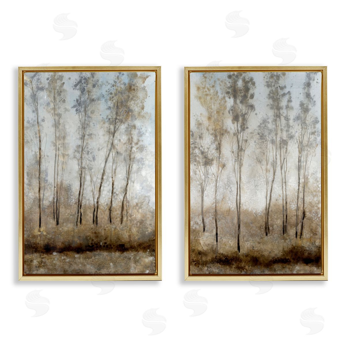 Tim OToole Woodland with Natural Light Canvas Wall Art Print
