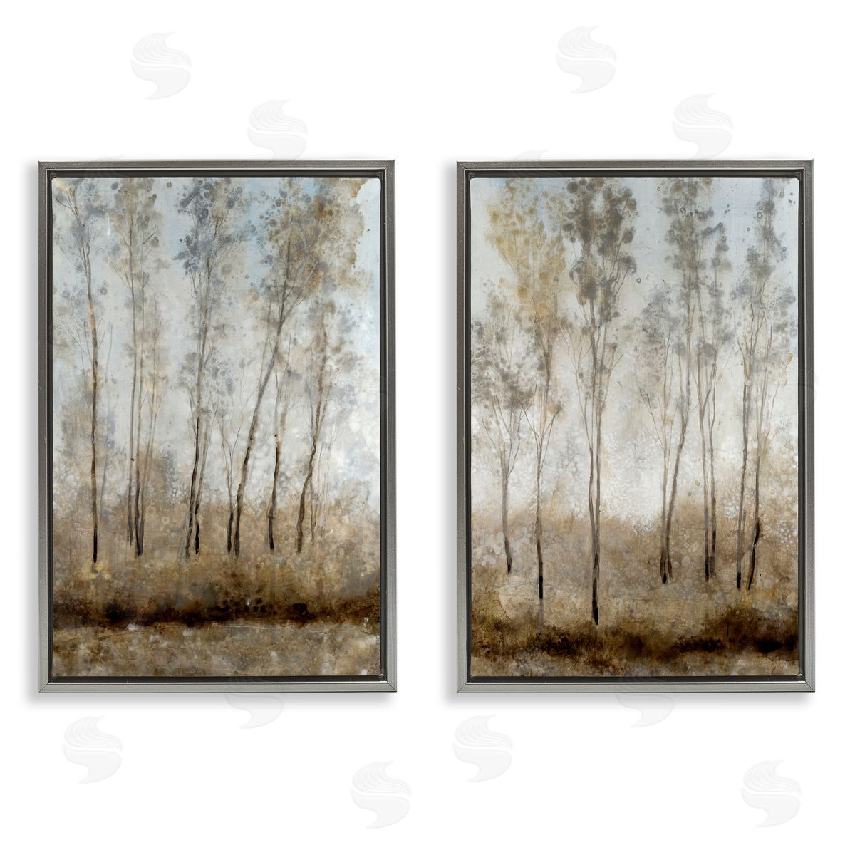 Tim OToole Woodland with Natural Light Canvas Wall Art Print