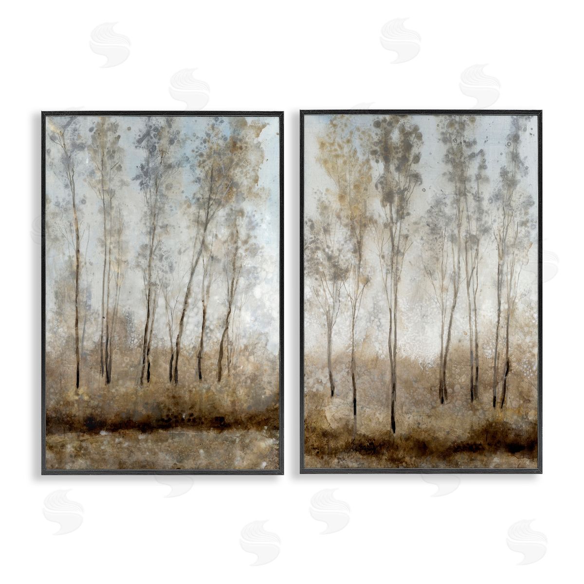 Tim OToole Woodland with Natural Light Canvas Wall Art Print