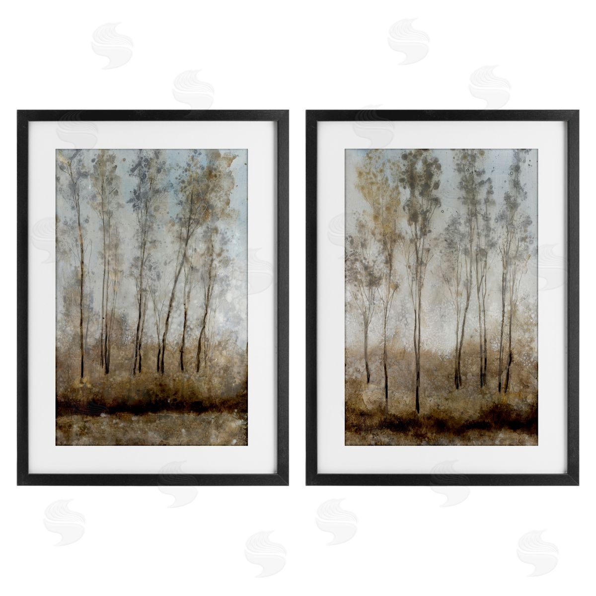 Tim OToole Woodland with Natural Light Canvas Wall Art Print