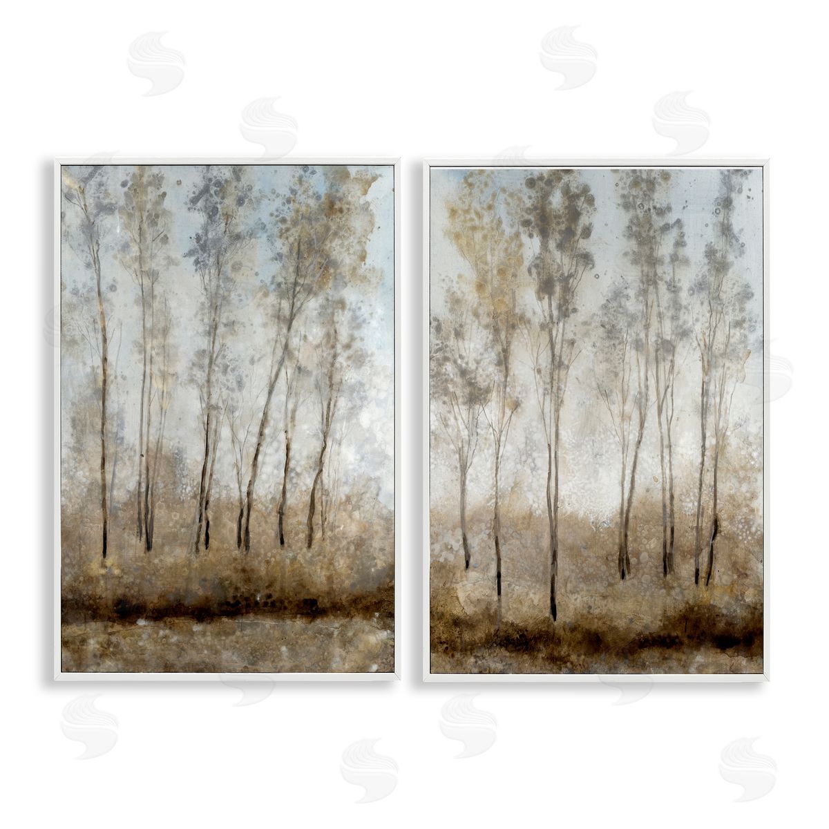 Tim OToole Woodland with Natural Light Canvas Wall Art Print