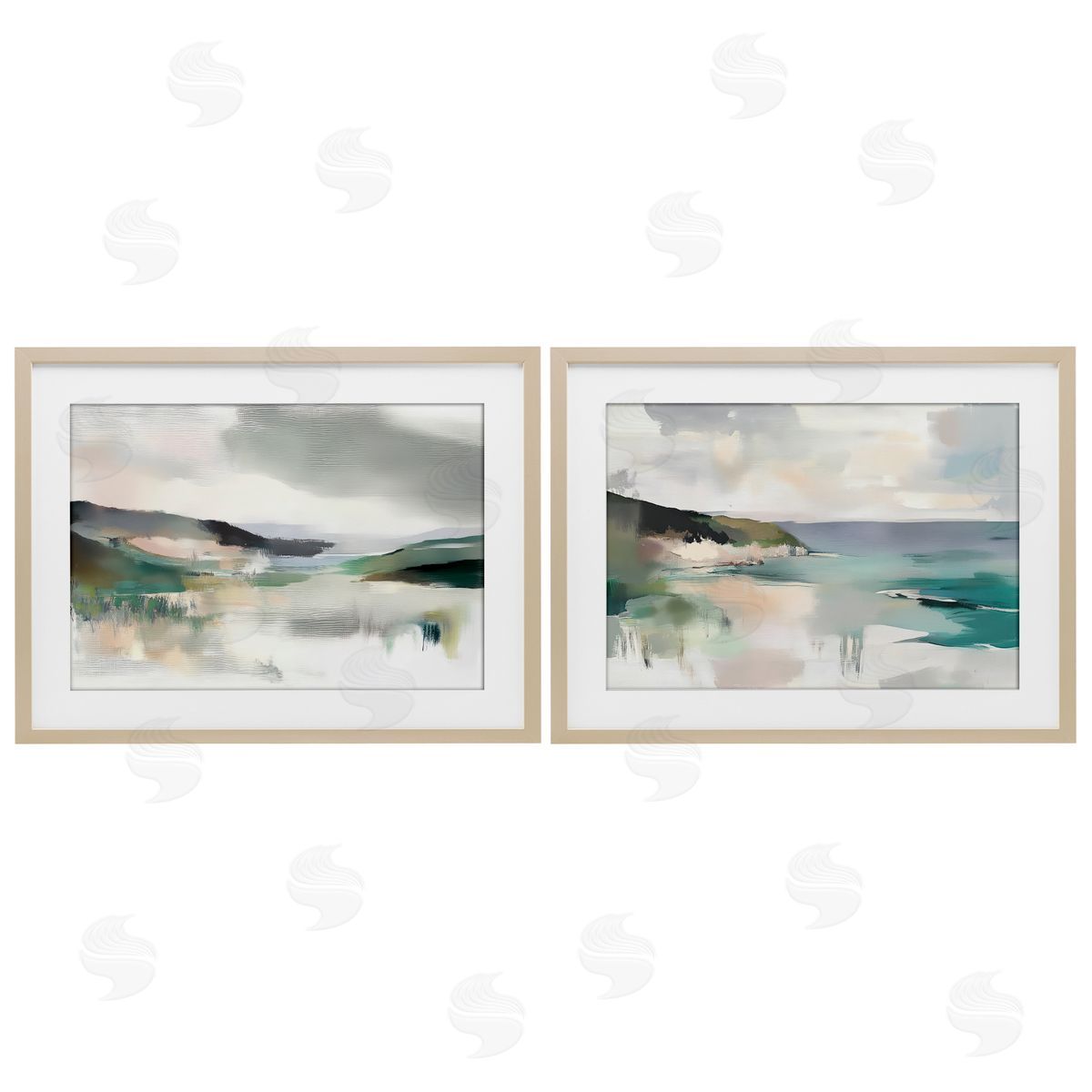 Mona Grace Abstract Wild Rhythms Canvas Wall Art Print