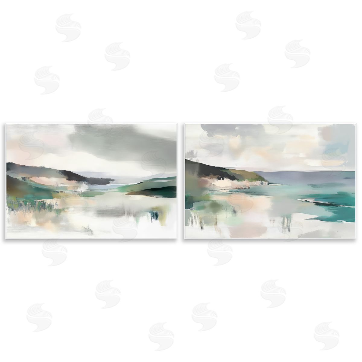 Mona Grace Abstract Wild Rhythms Canvas Wall Art Print