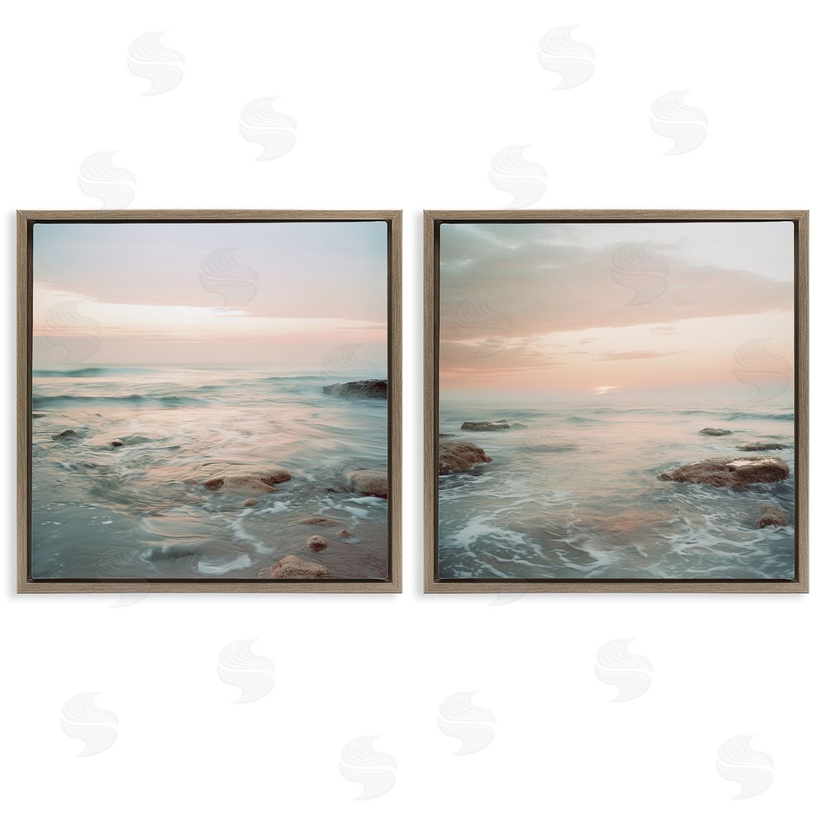 Lazar Studio Coastal Sea Melodies Canvas Wall Art Print