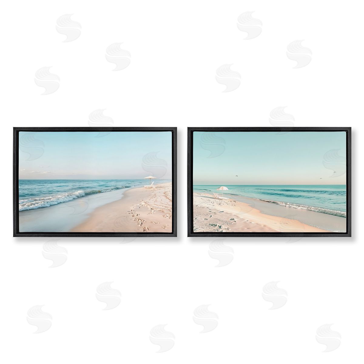 Lazar Studio Sunlit Summer Shores Canvas Wall Art Print