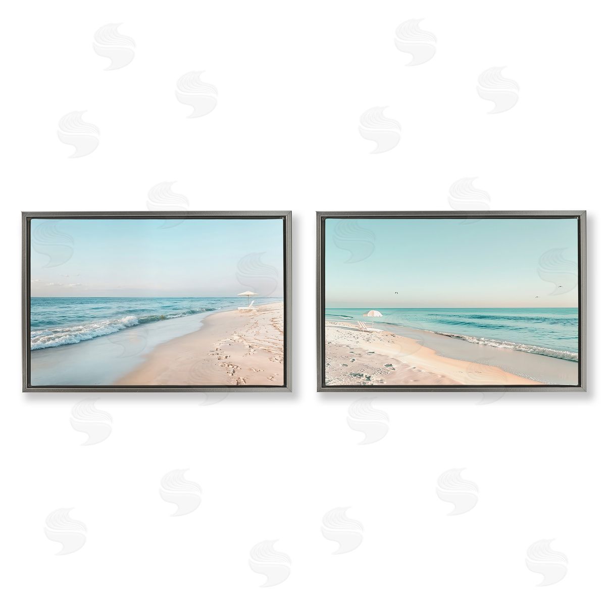 Lazar Studio Sunlit Summer Shores Canvas Wall Art Print
