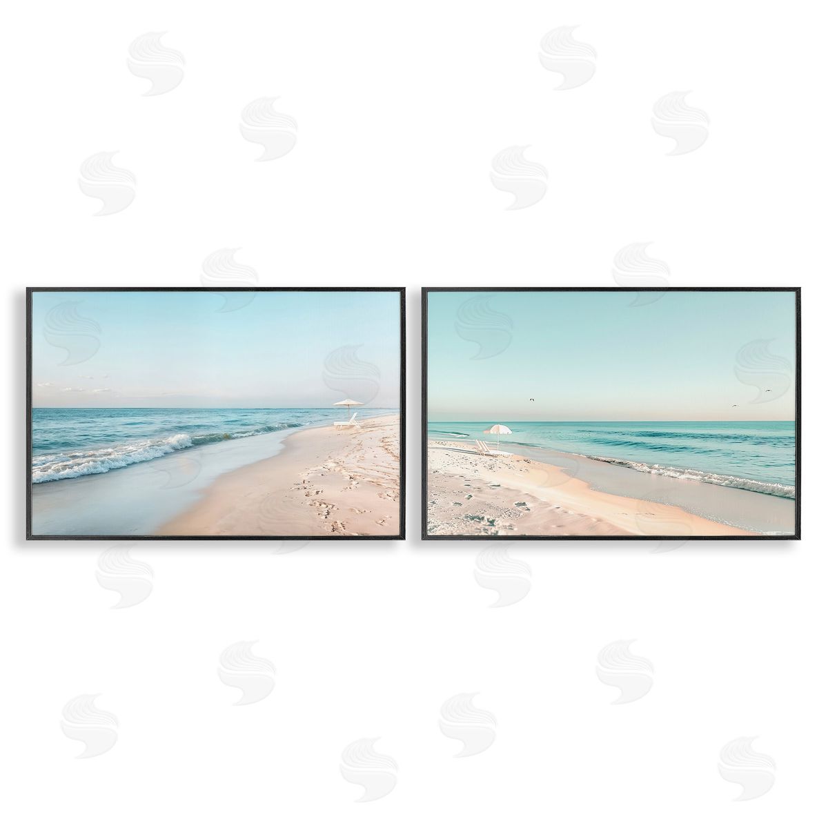 Lazar Studio Sunlit Summer Shores Canvas Wall Art Print