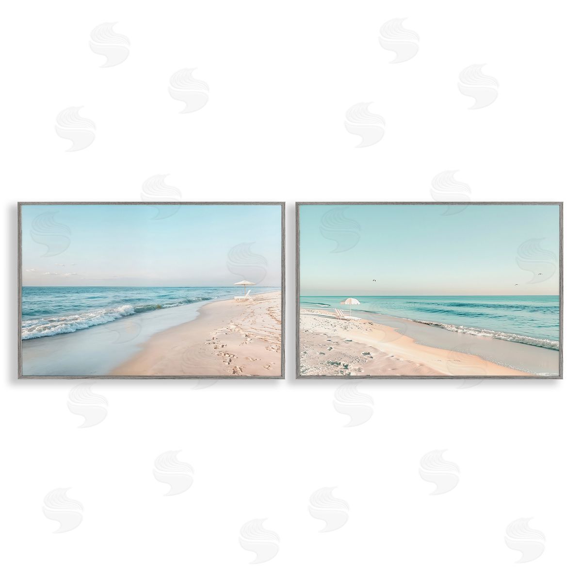 Lazar Studio Sunlit Summer Shores Canvas Wall Art Print