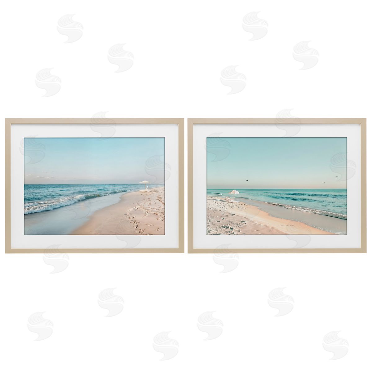 Lazar Studio Sunlit Summer Shores Canvas Wall Art Print