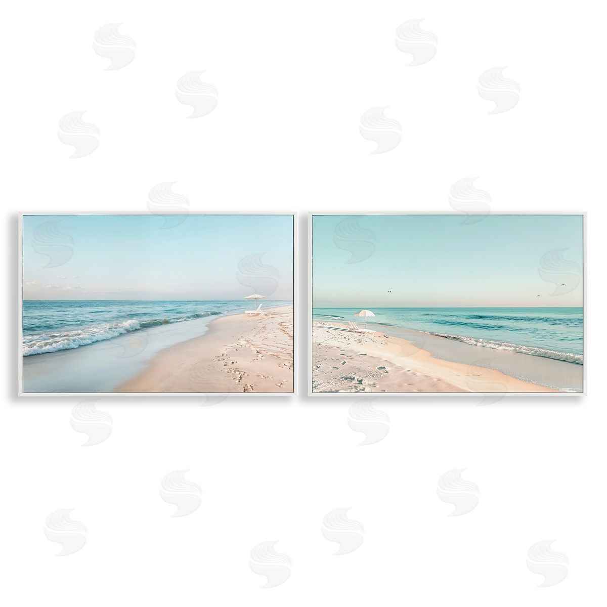 Lazar Studio Sunlit Summer Shores Canvas Wall Art Print