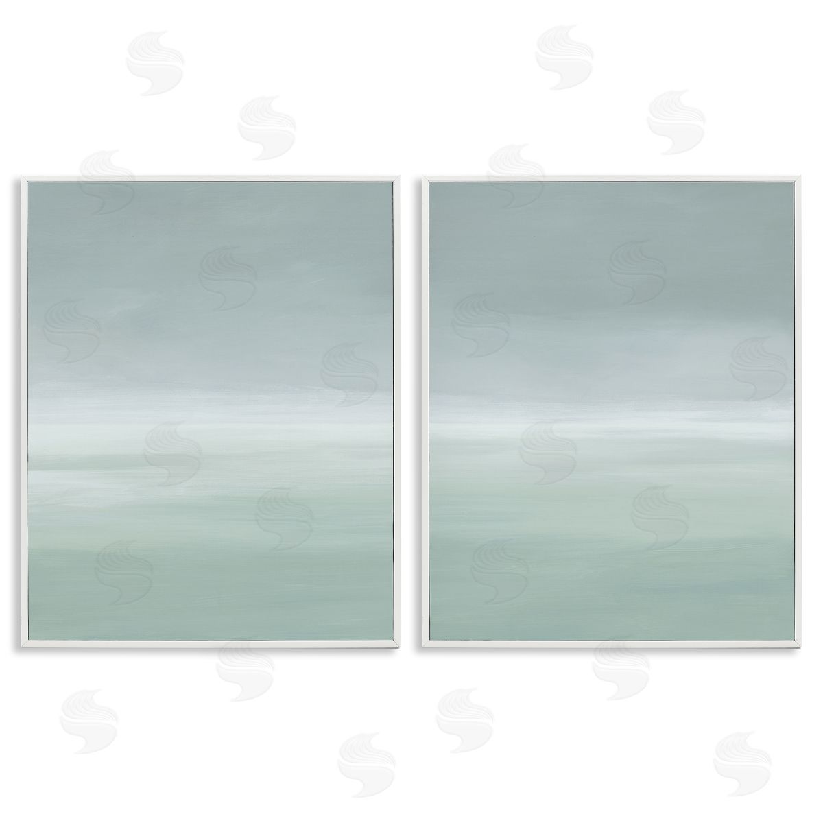 Grace Popp Hampton Mist Gradient Canvas Wall Art Print