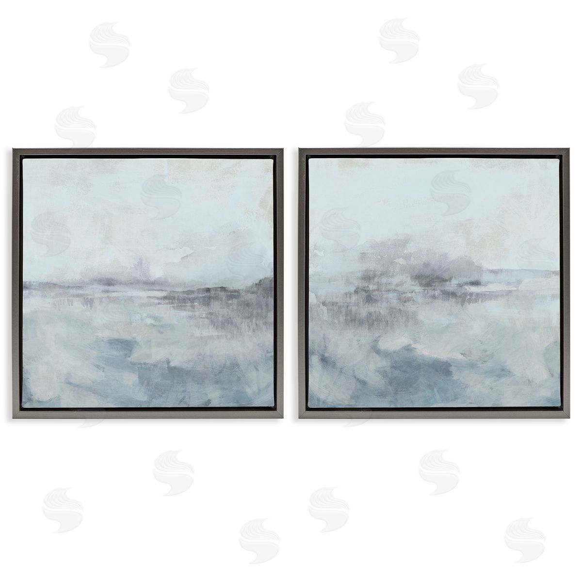 June Erica Vess Misty Horizon View Canvas Wall Art Print