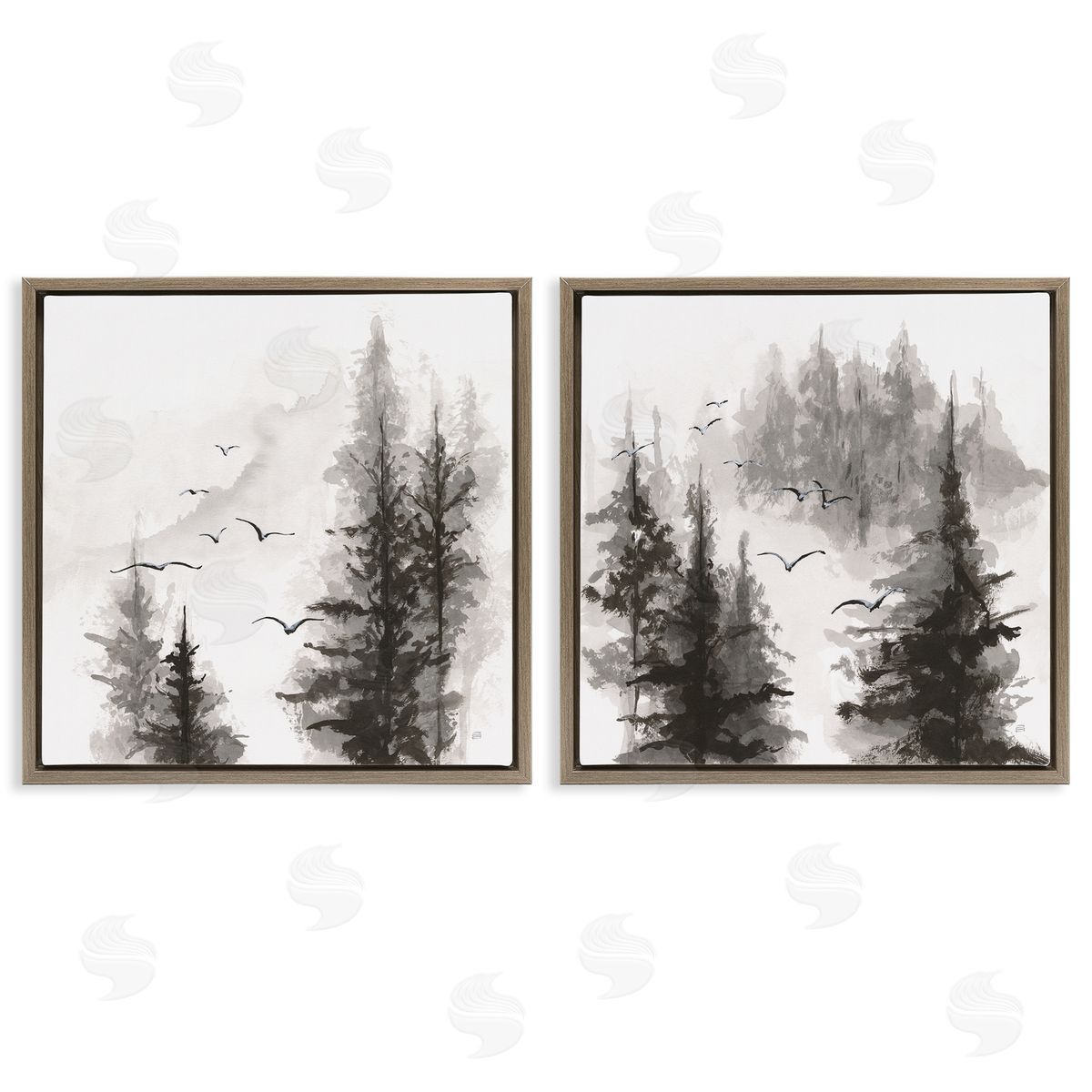 Chris Paschke Free Flight Forest Canvas Wall Art Print