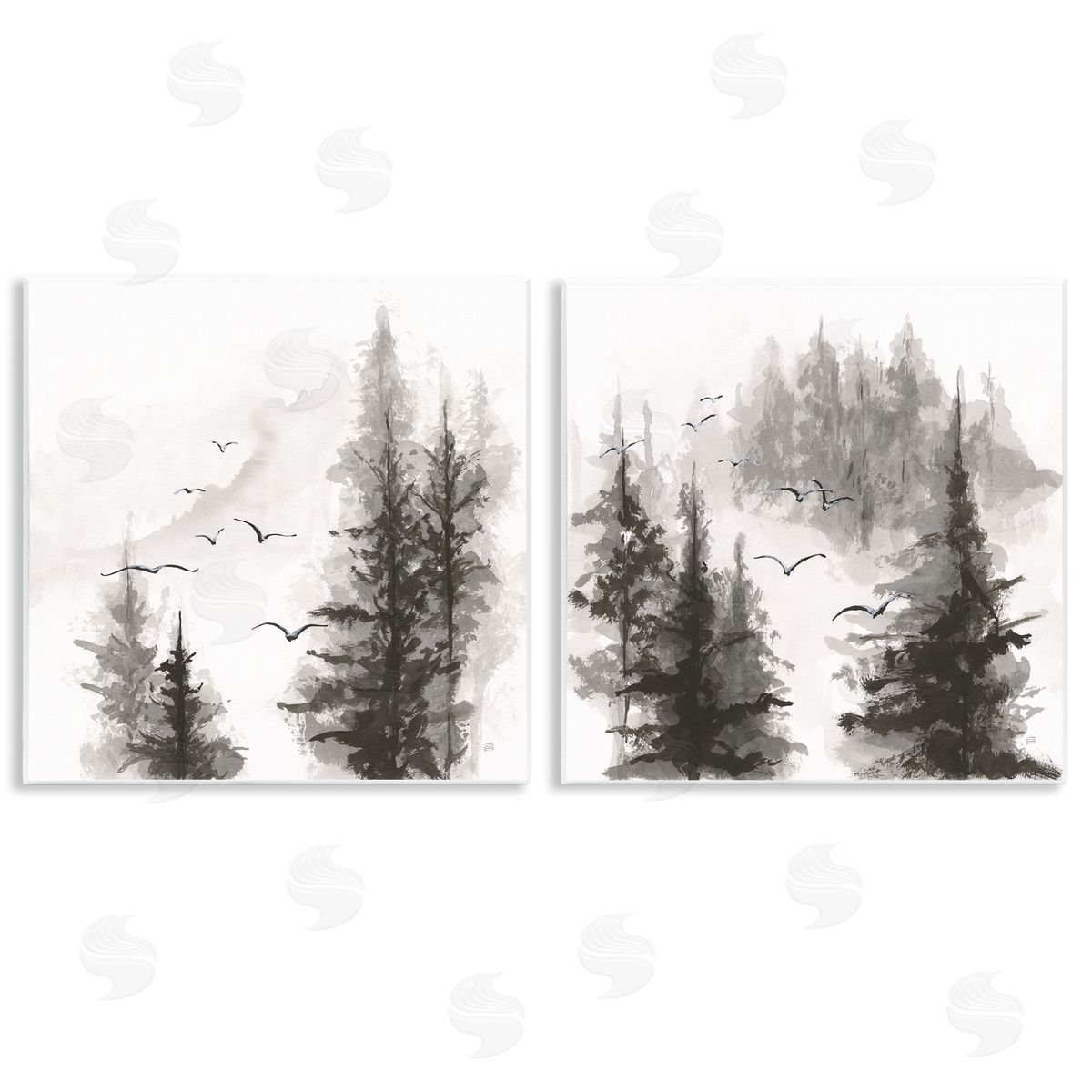 Chris Paschke Free Flight Forest Canvas Wall Art Print