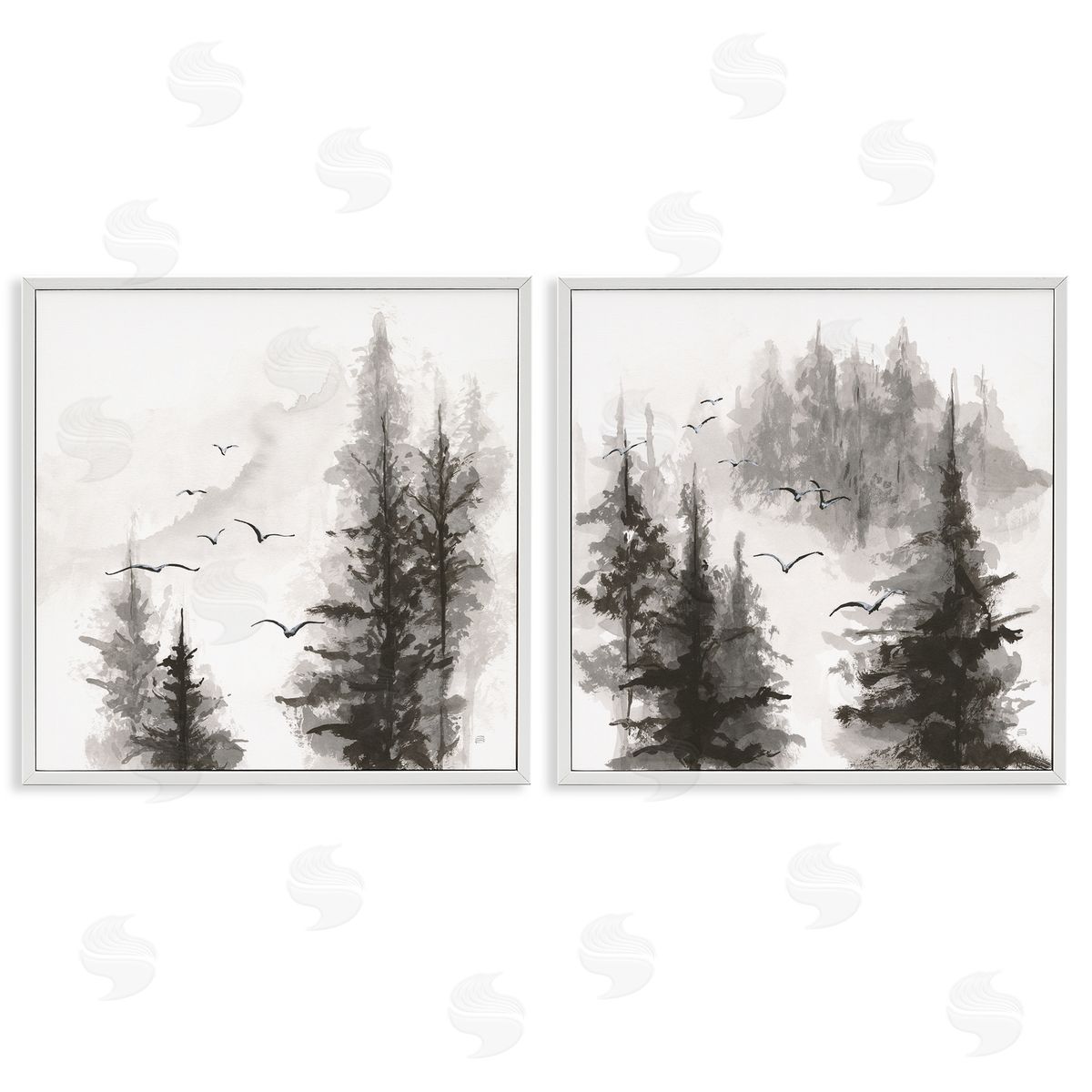 Chris Paschke Free Flight Forest Canvas Wall Art Print