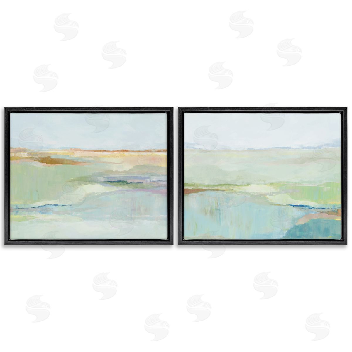 Ian C. Soft Springtime Glow Canvas Wall Art Print