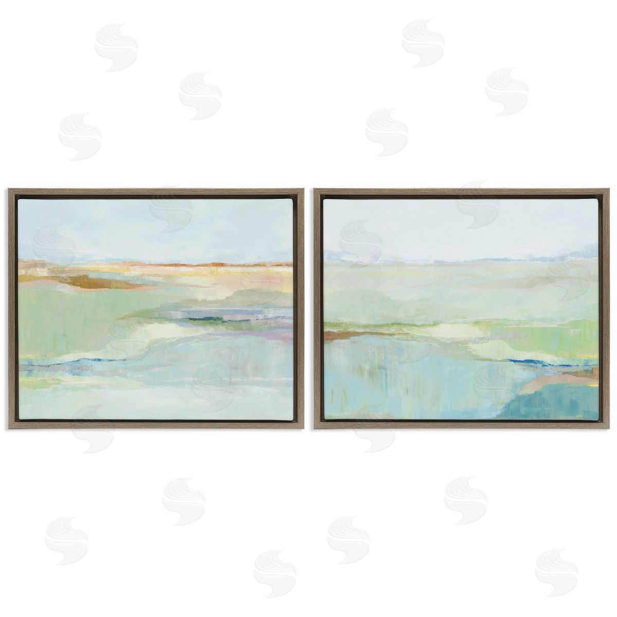 Ian C. Soft Springtime Glow Canvas Wall Art Print