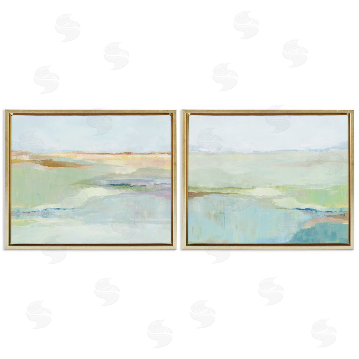 Ian C. Soft Springtime Glow Canvas Wall Art Print