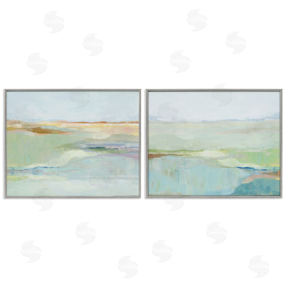 Ian C. Soft Springtime Glow Canvas Wall Art Print