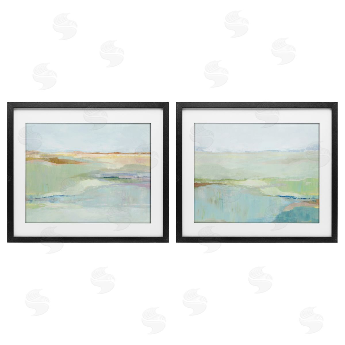 Ian C. Soft Springtime Glow Canvas Wall Art Print