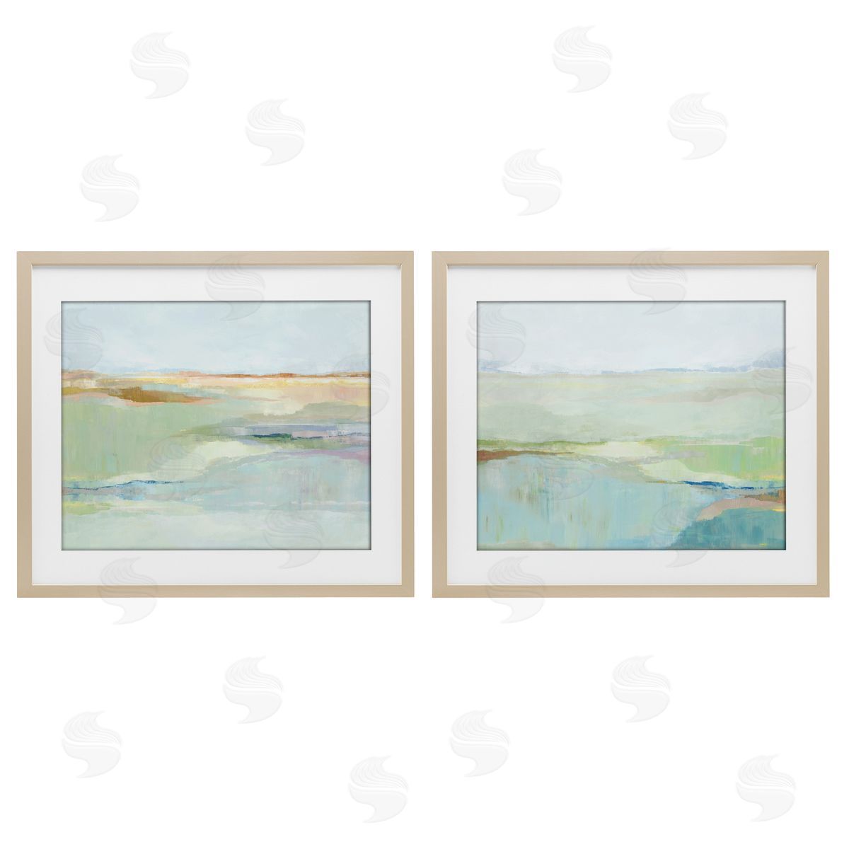 Ian C. Soft Springtime Glow Canvas Wall Art Print