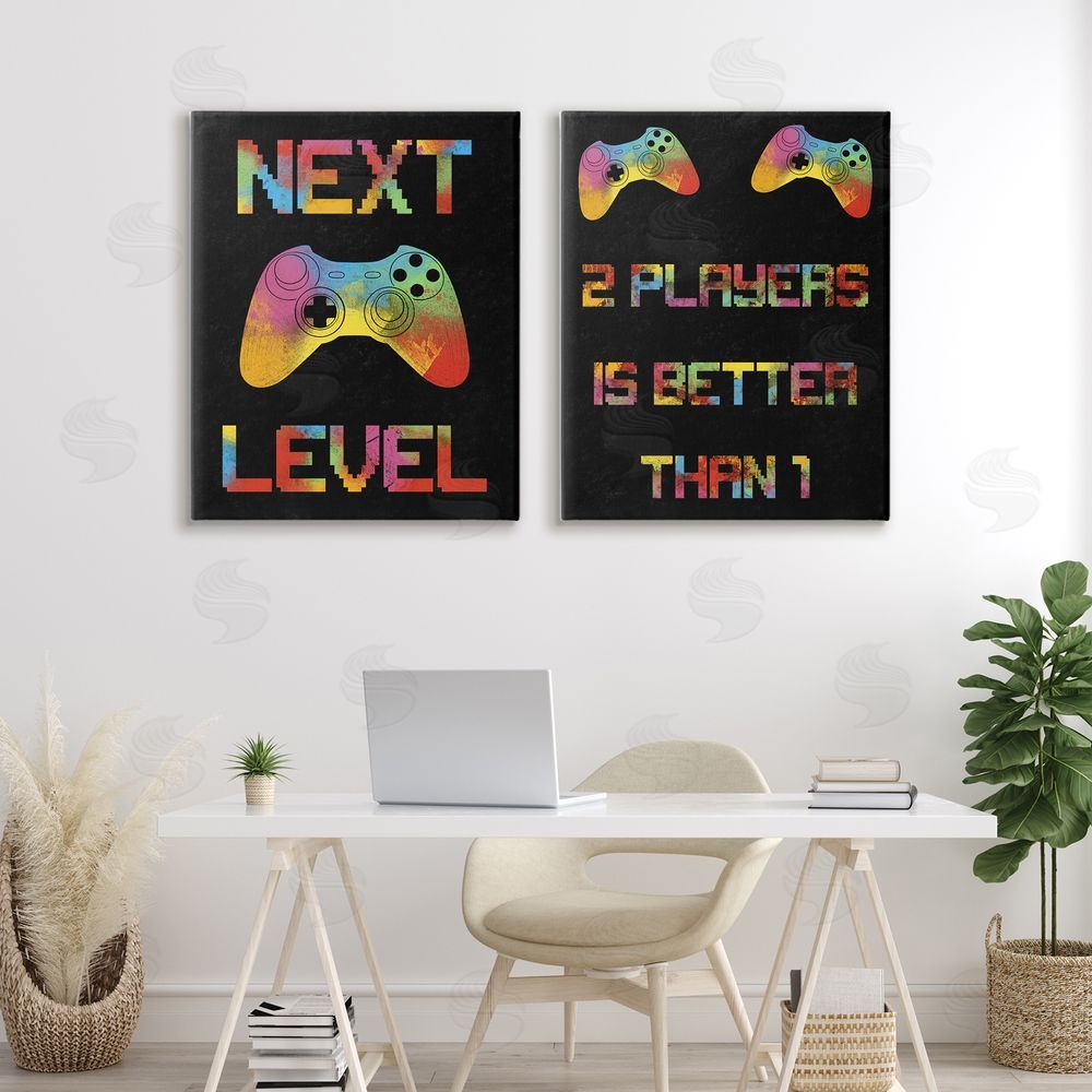 Marcus Prime Gaming Friends Phrases Canvas Art on Wall