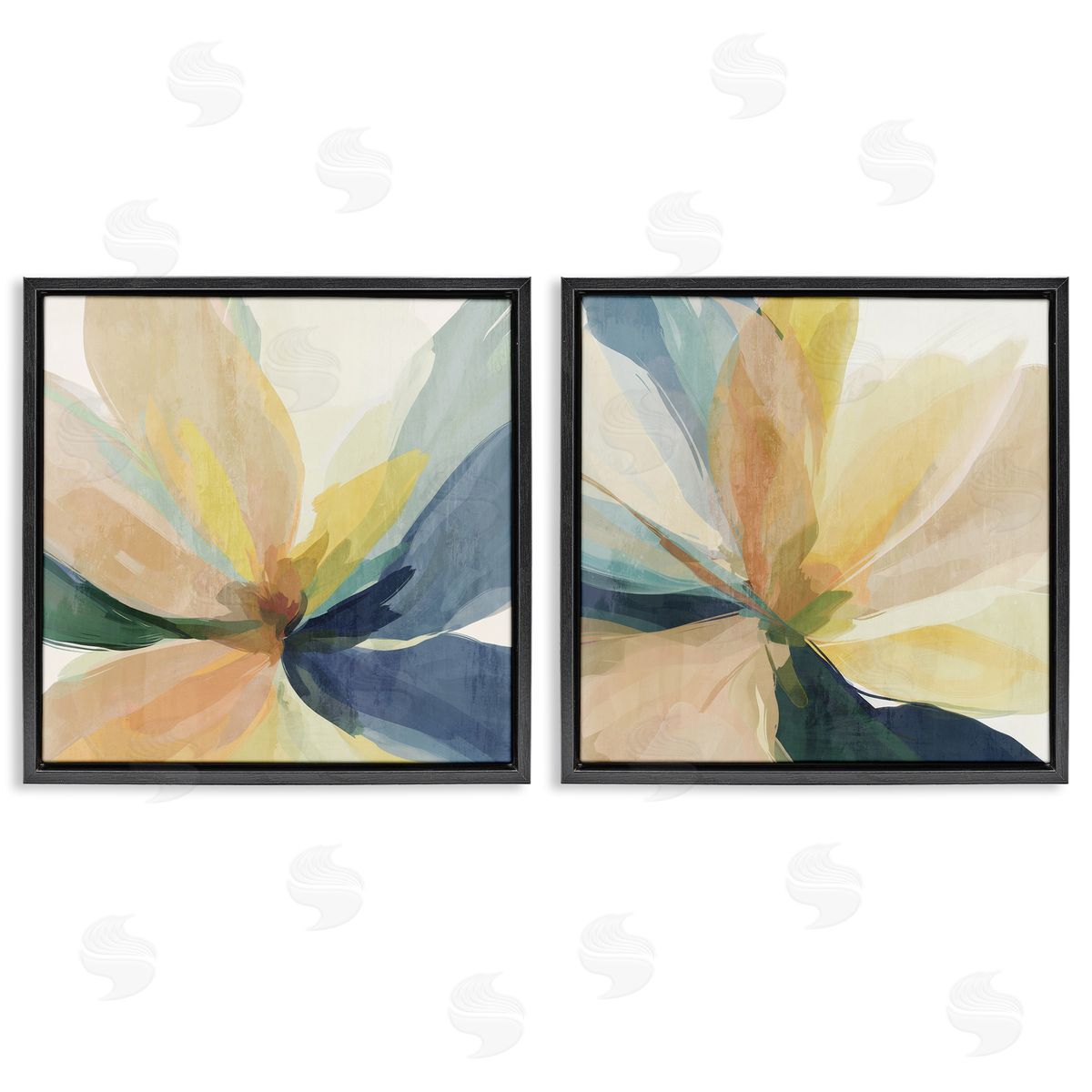 Irena Orlov Abstract Sunshine Florals Canvas Wall Art Print