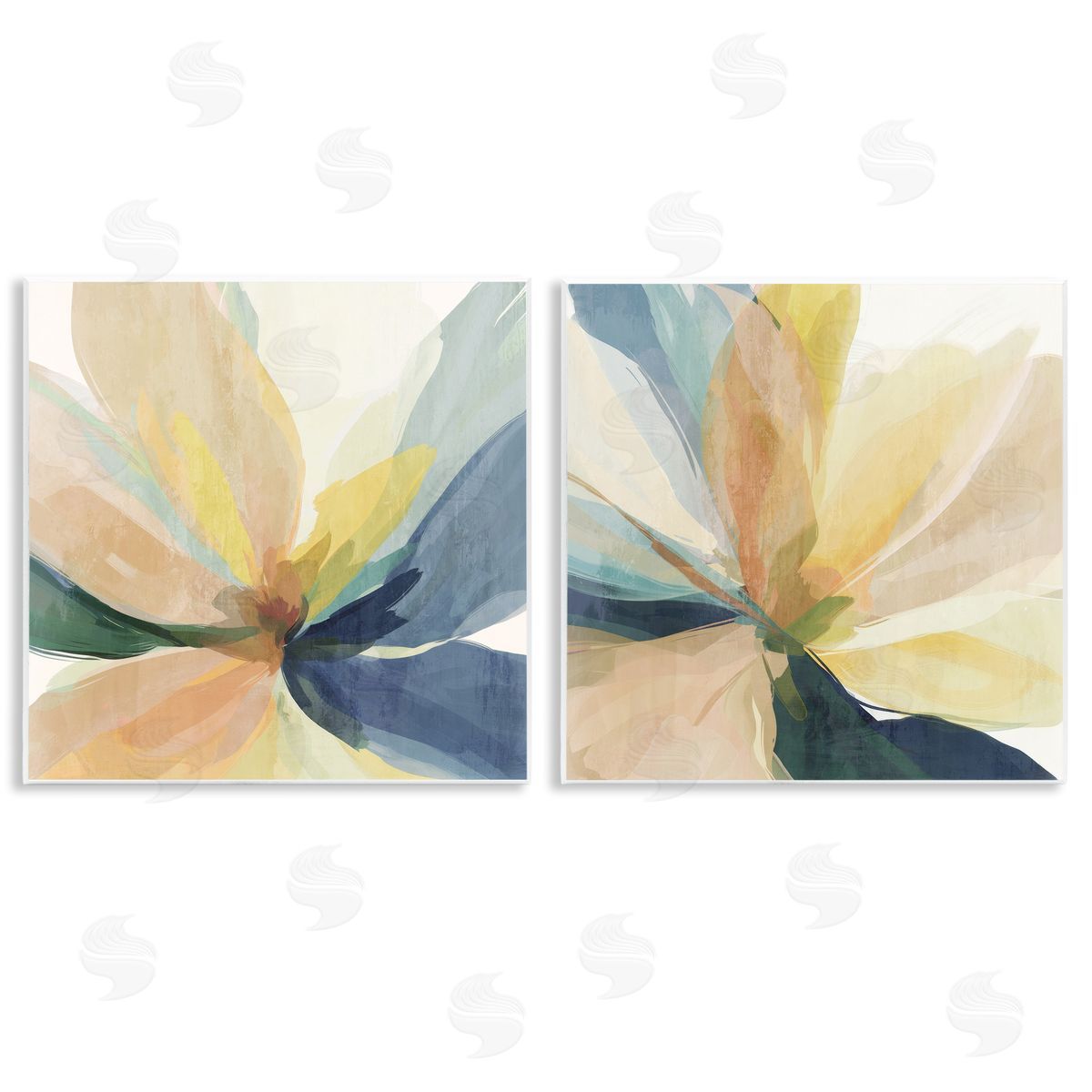 Irena Orlov Abstract Sunshine Florals Canvas Wall Art Print