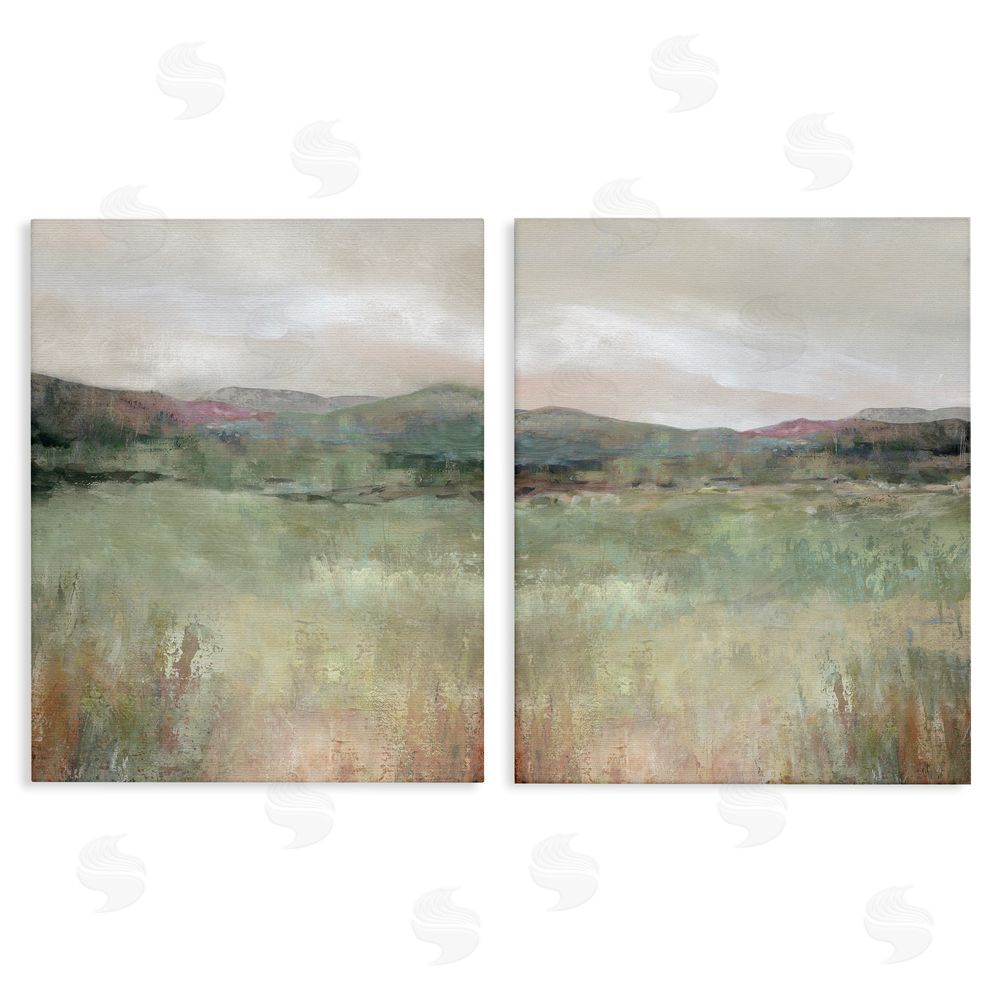 Carol Robinson Muted Glimpse of Spring Stretched Canvas Wall Art Print