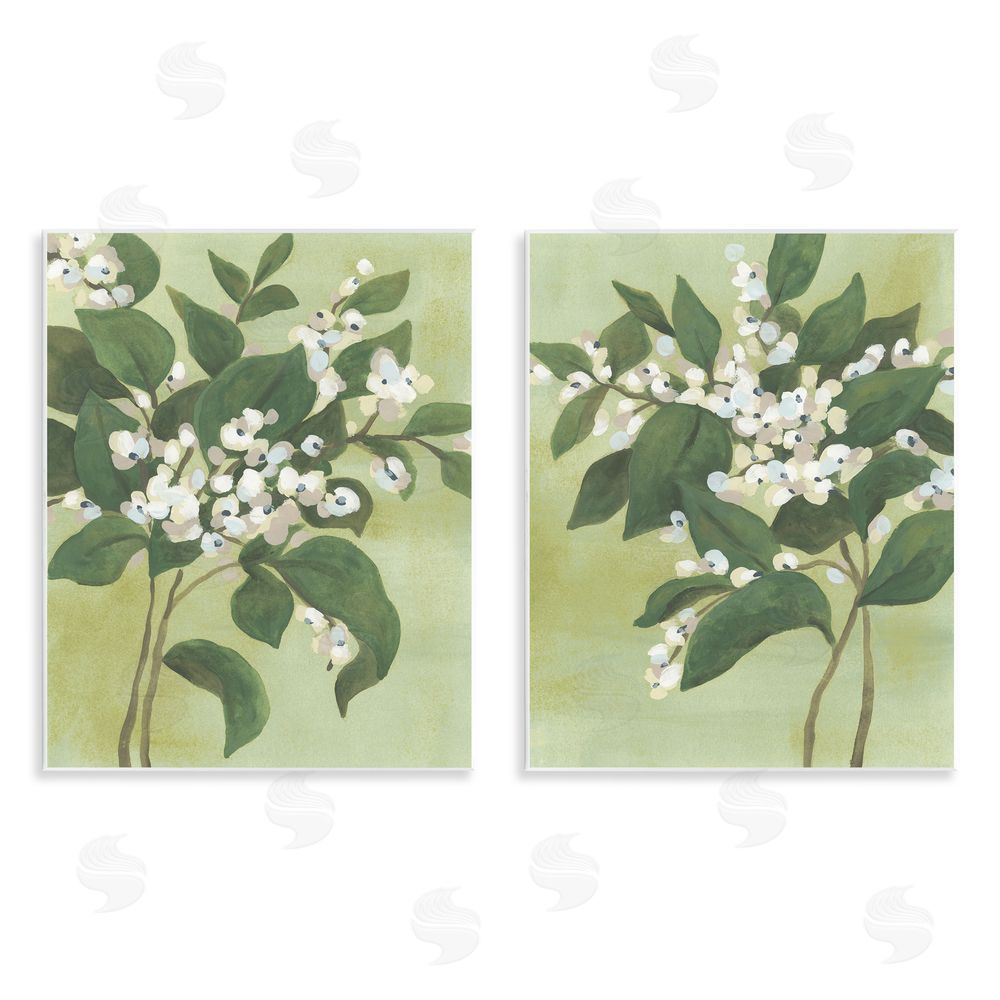 June Erica Vess Verdant Herb Blossoms Wall Plaque Art Print