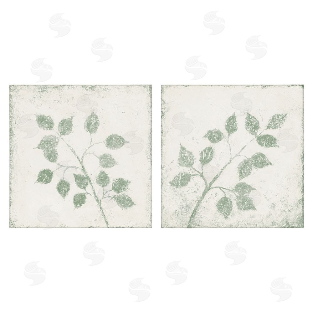 Sundance Graphics November Leaves Soft Plants Canvas Wall Art Print