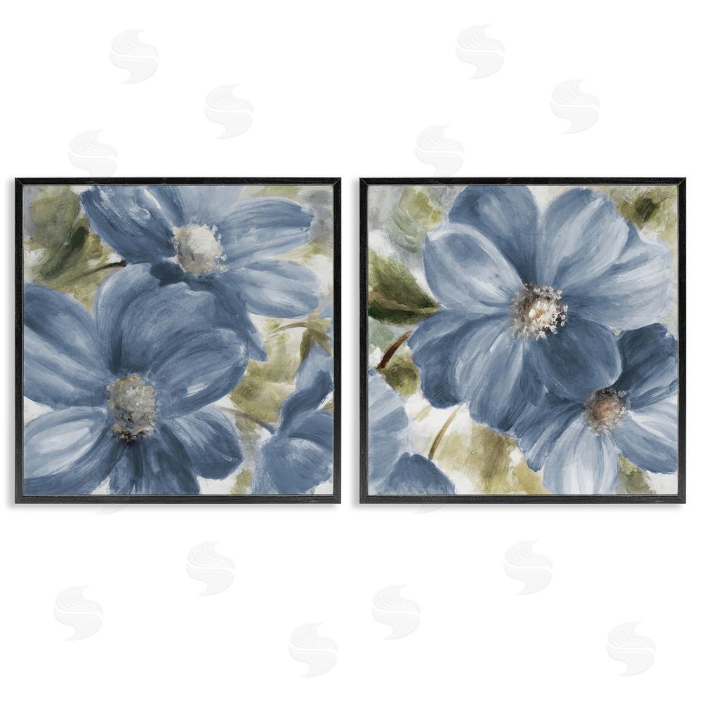 Sundance Graphics Floral Walk in Beauty Black Framed Giclee Wall Art Print