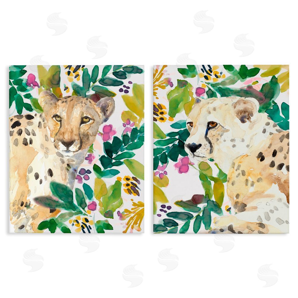 Sundance Graphics Botanical Garden Wildlife Canvas Wall Art Print