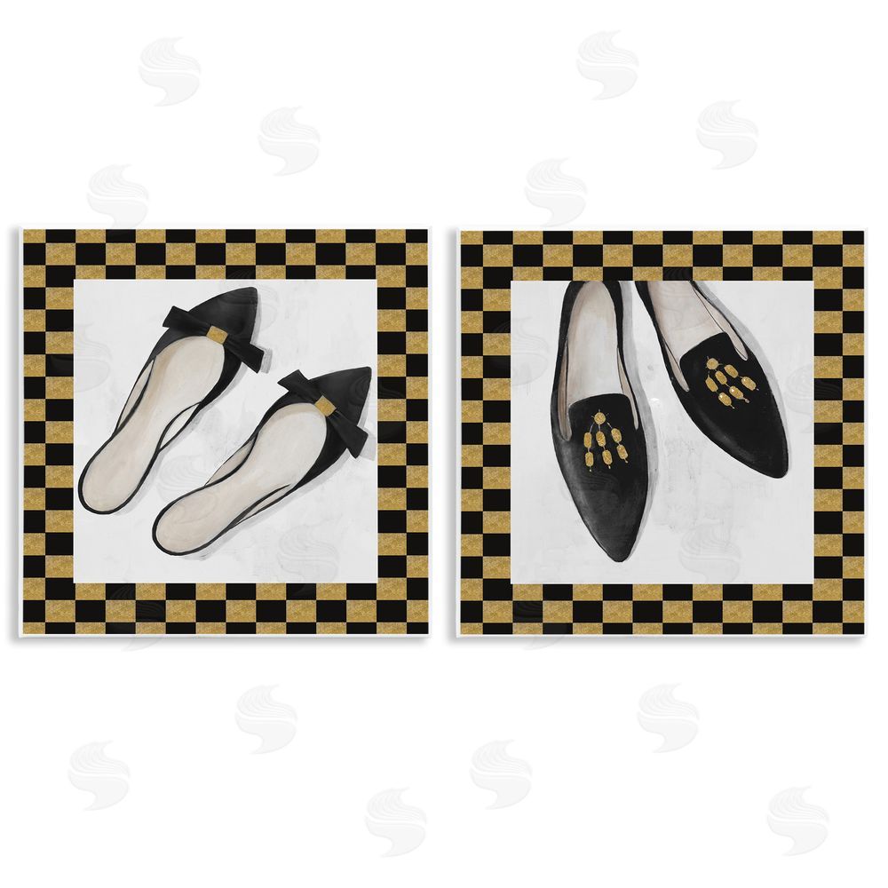 Sundance Graphics Black Flats & Sliders Wall Plaque Printed Art
