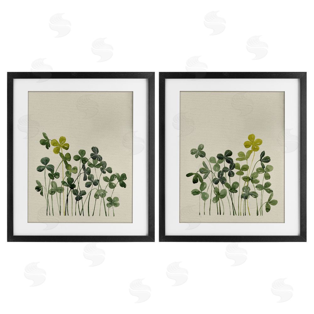 Grace Popp Minimal Hidden Gems Black Framed Print Under Glass Wall Art