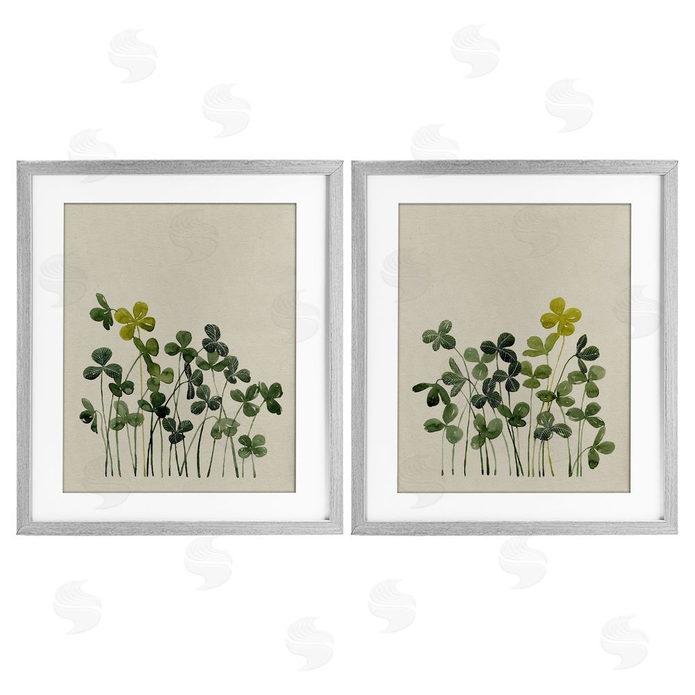 Grace Popp Minimal Hidden Gems Gray Framed Print Under Glass Wall Art