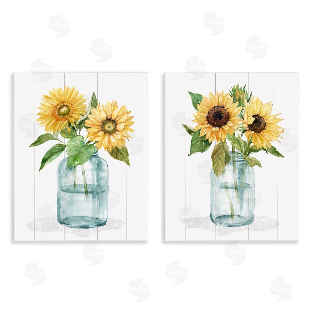 Livi Finn Sunny Day Sunflowers Wall Plaque Art Print