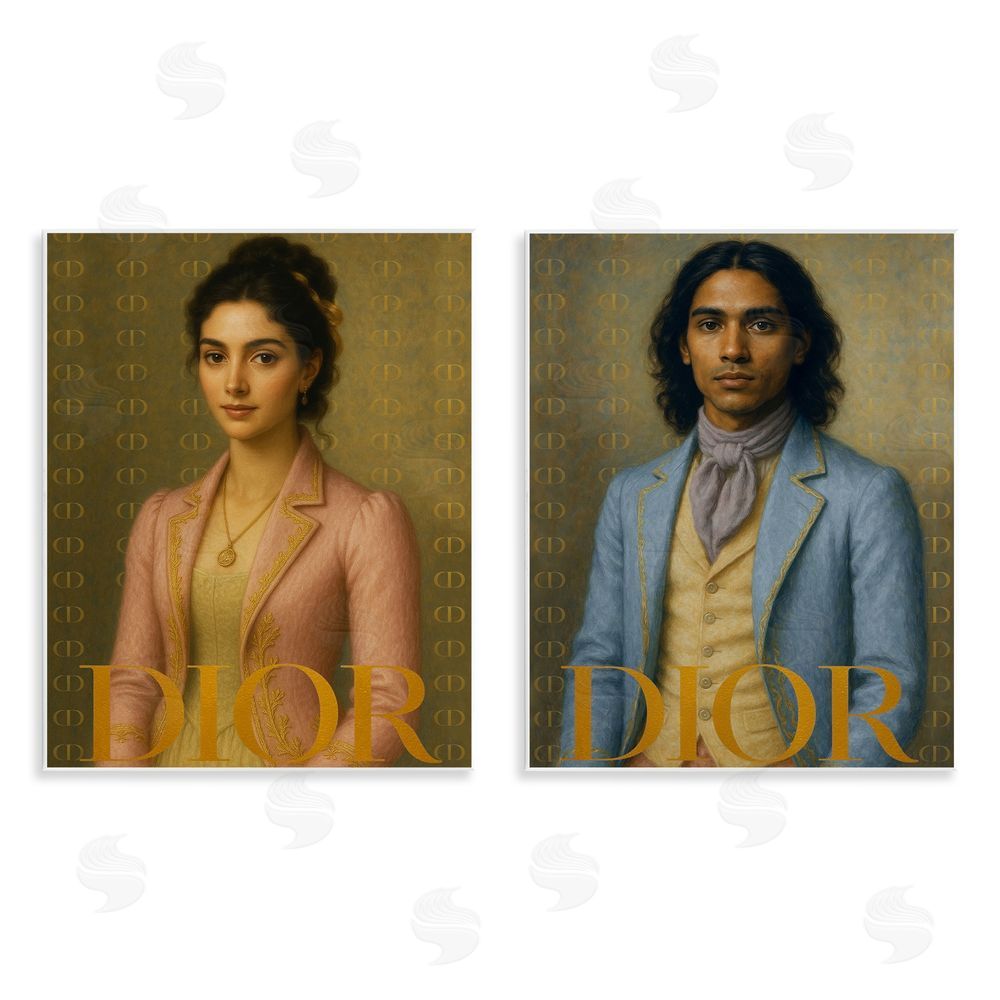 Looking Good Licensing Iconic Vintage Fashion Models Wall Plaque Printed Art