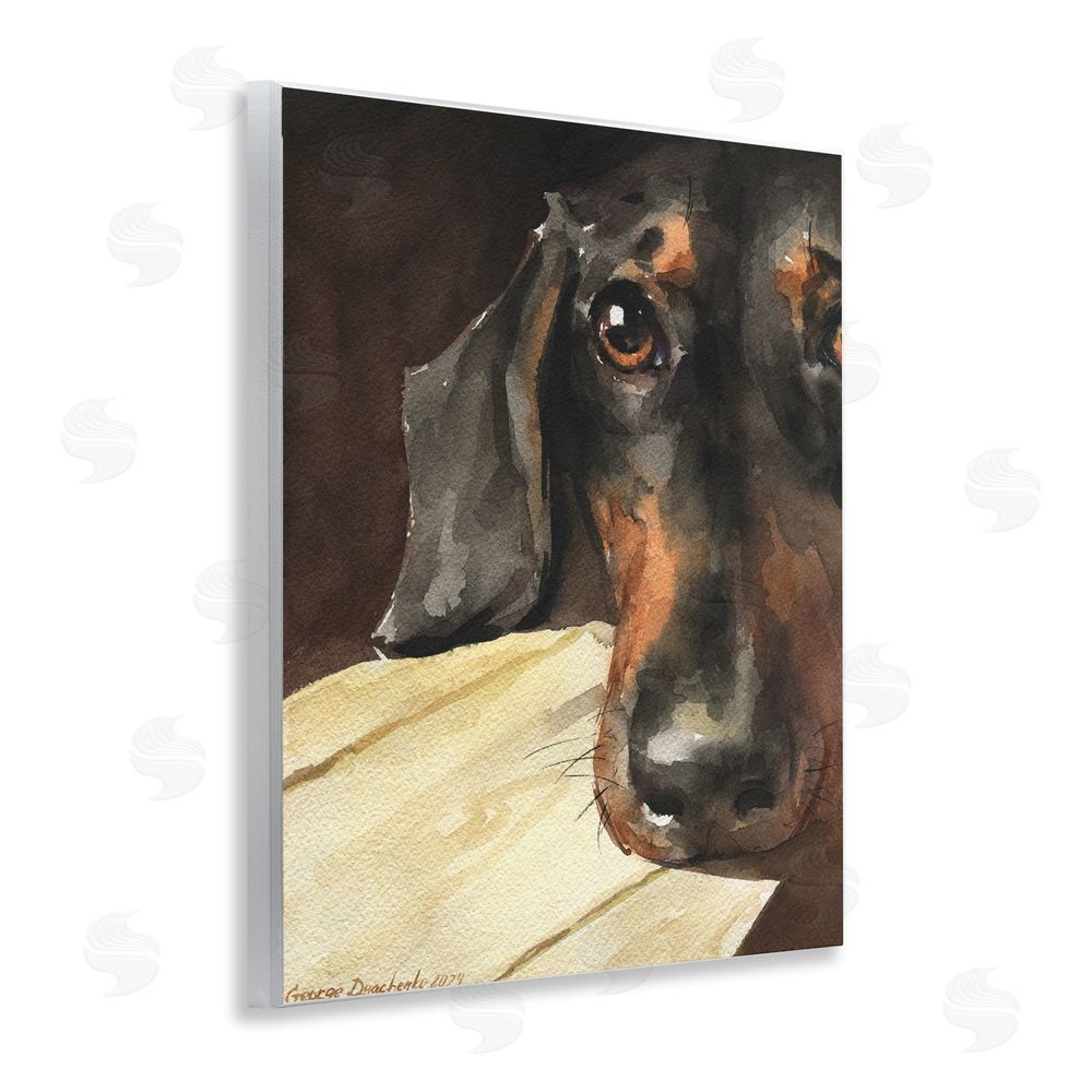 George Dyachenko Sight of Dachshund Wall Plaque Art Print