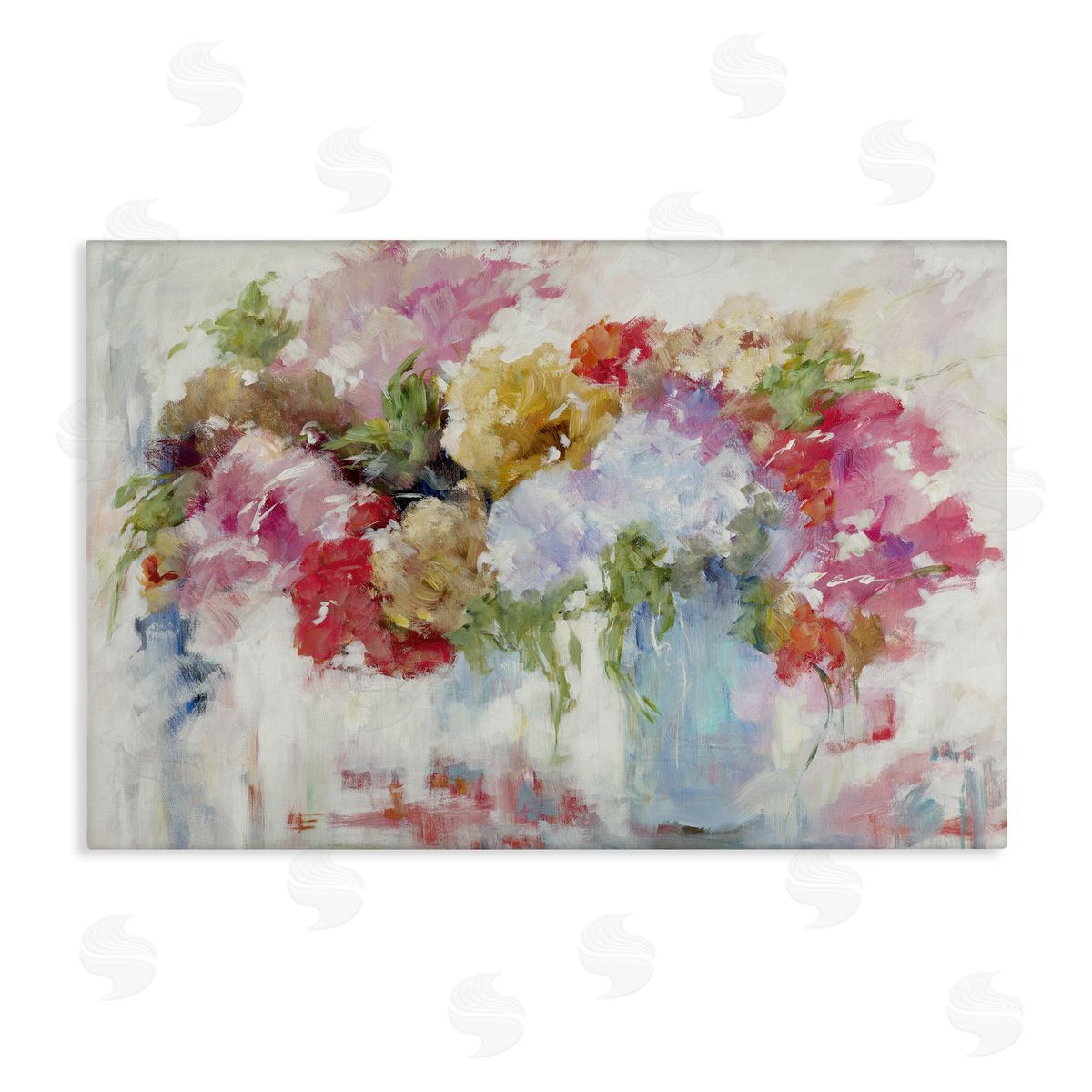 Mary Parker Buckley Hope Springs Bouquets Canvas Wall Art Print